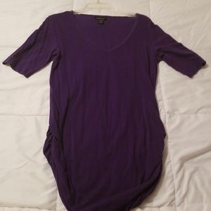 purple work out tunic